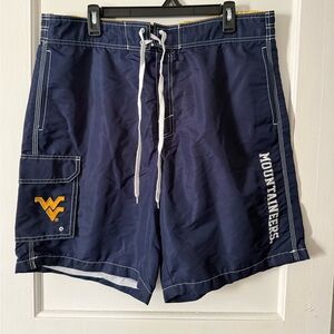 West Virginia University men’s swim trunks